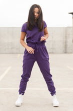 Load image into Gallery viewer, One-Piece Scrubsuit in Purple
